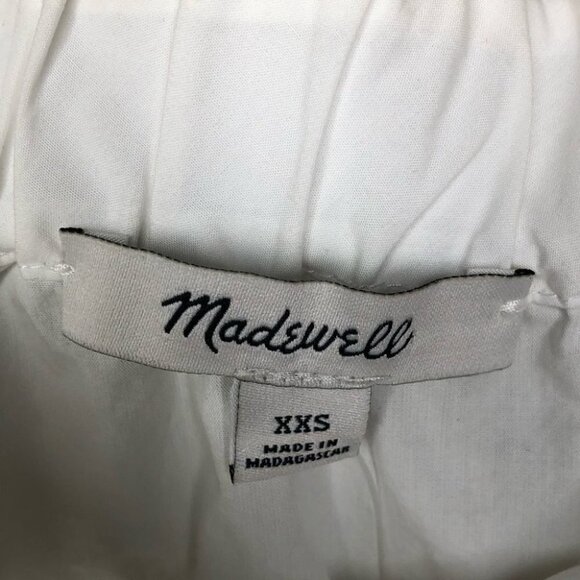Madewell  White Clean Off the Shoulder Top Size XXS - Picture 5 of 10